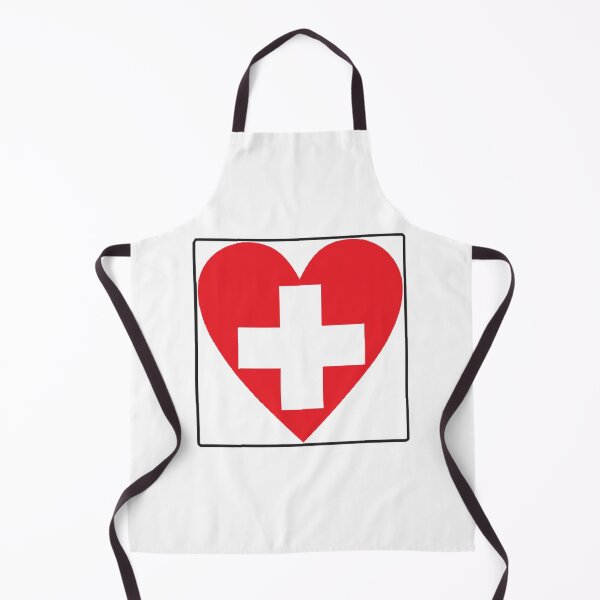 Item preview, Red Heart White Cross Logo designed and sold by Abstract65.