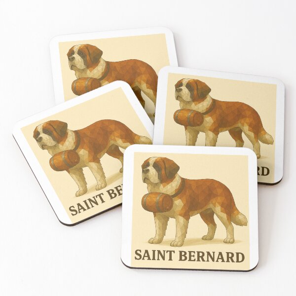 Item preview, Saint Bernard – Alpine Rescue Legend designed and sold by GeoWild Designs.