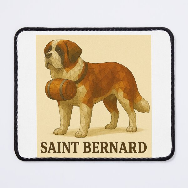 Item preview, Saint Bernard – Alpine Rescue Legend designed and sold by GeoWild Designs.