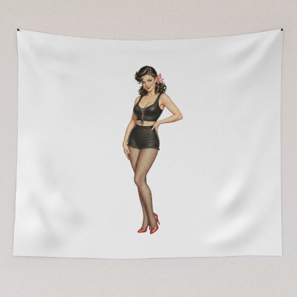 Item preview, "Retro Glamour: Charm and Audacity of Pin-Ups” designed and sold by CHRIST5000.