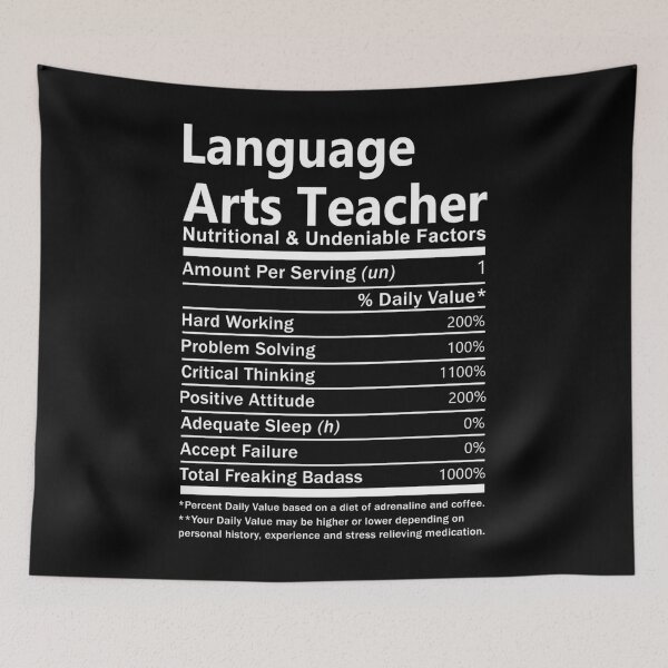 Item preview, Language Arts Teacher designed and sold by Streanin.