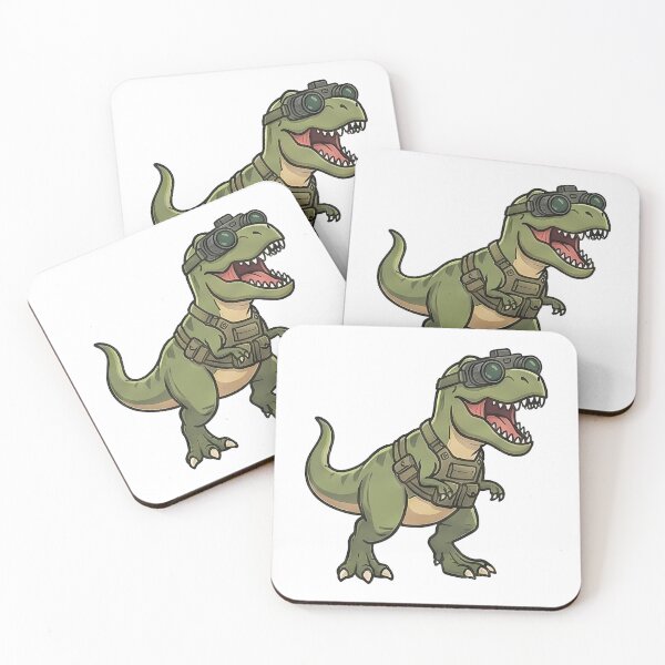 Item preview, Tactical T-Rex Dinosaur Binoculars Military Dino designed and sold by k3rstman1.