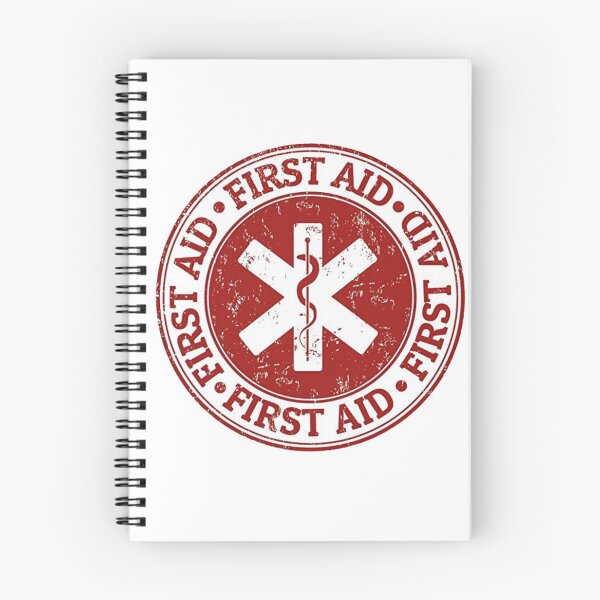 Item preview, First Aid Distressed Red Serpent Star Logo designed and sold by Abstract65.