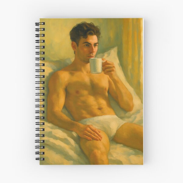 Item preview, Southern Gentlemen No. 3 – White Sheets & Warm Coffee designed and sold by MPForet.