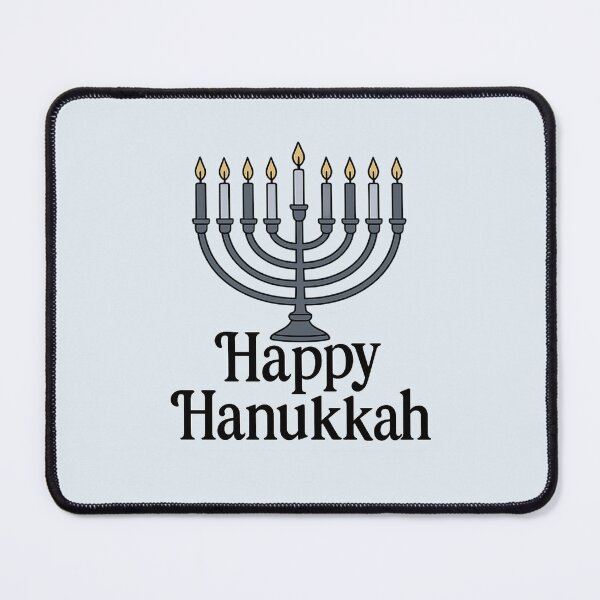 Item preview, Happy Hanukkah Menorah - Classic Chanukah Holiday designed and sold by PunchDrop.