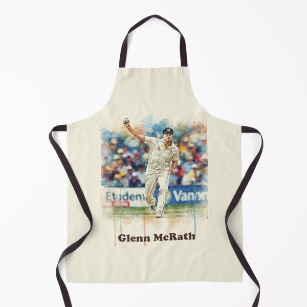 Artikelvorschau, Glenn McGrath, legendärer Schnellbowler entworfen und verkauft von Sarcastic designs.