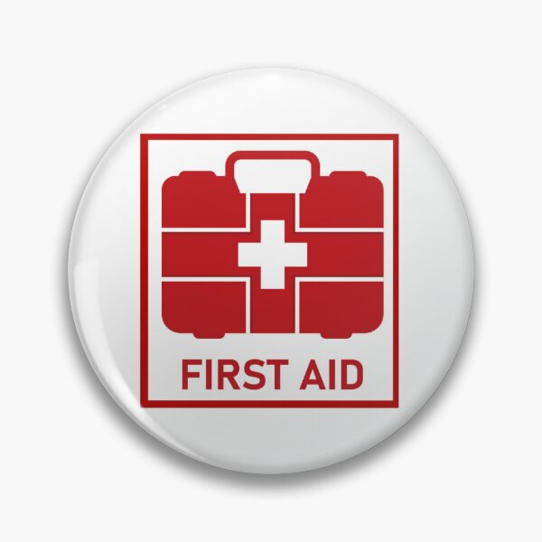 Item preview, Red First Aid Case White Cross Logo designed and sold by Abstract65.