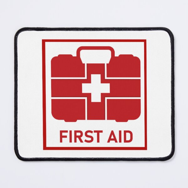 Item preview, Red First Aid Case White Cross Logo designed and sold by Abstract65.