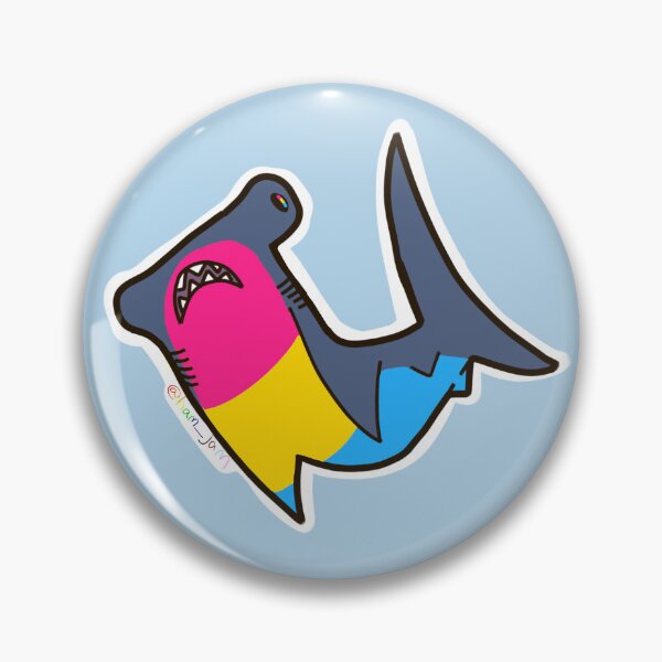 Item preview, Pansexual Hammerhead  designed and sold by ham_jam official Redbubble .