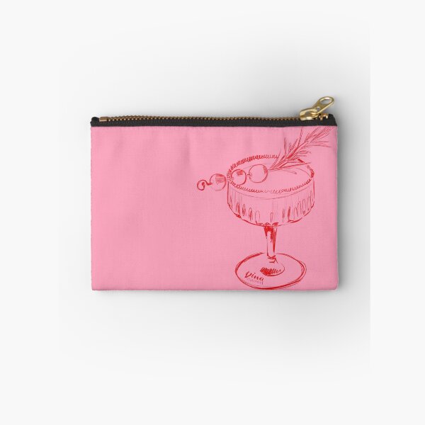 Item preview, Cocktail Pink Holiday Illustration by Dina Stoianova designed and sold by Dina Stoianova.