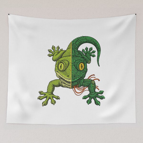 Item preview, The Cybernetic gecko designed and sold by krabbaraban.