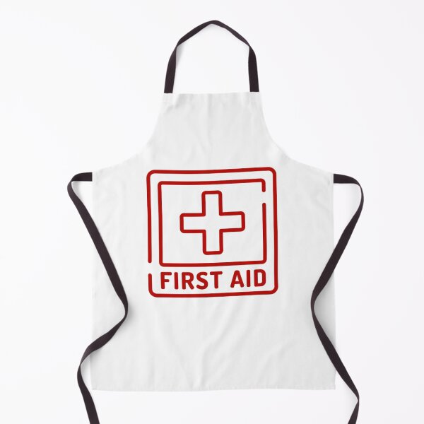 Item preview, First Aid Red Line Square Logo designed and sold by Abstract65.