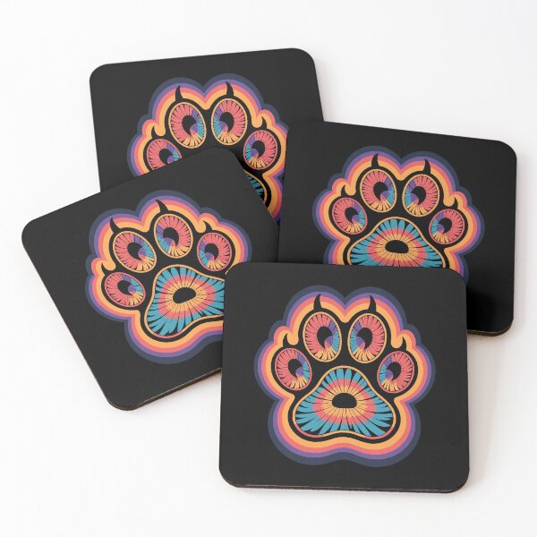Item preview, Cute Tie Dye Paw Print Pet Owner Paw Print Tie Dye Dog Lover  designed and sold by VerseFarm.