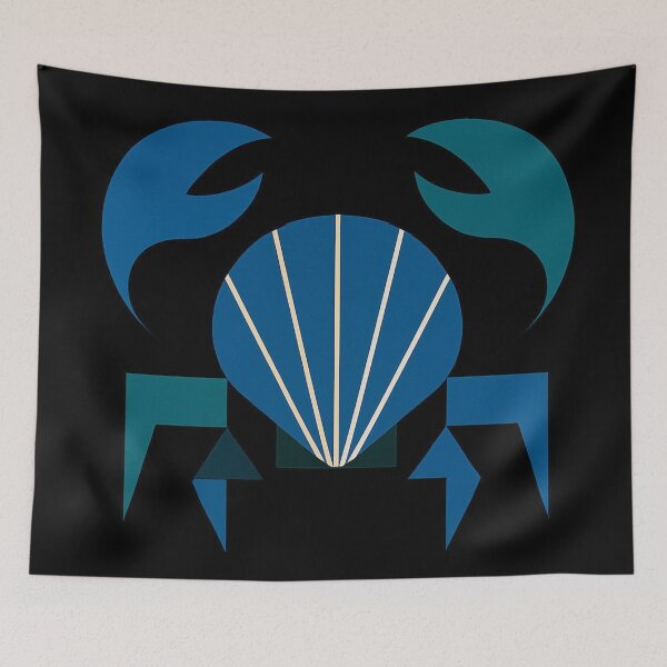 Item preview, Cancer signs in geometric elegance designed and sold by Sigtrix.