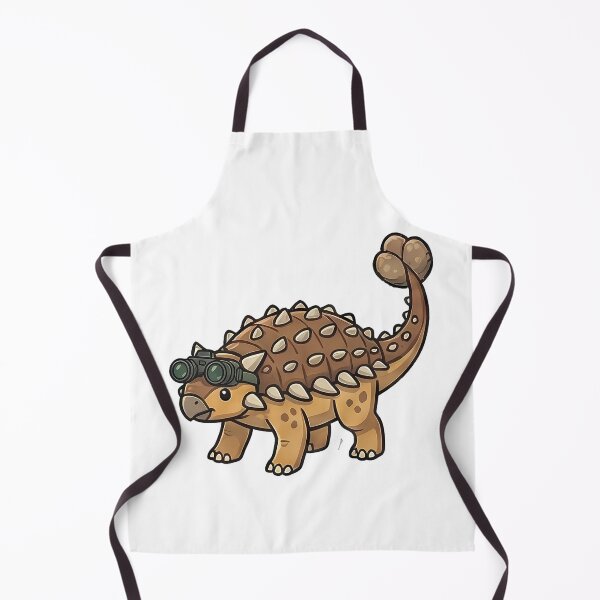 Item preview, Cute Ankylosaurus Dinosaur Wearing Binoculars Explorer designed and sold by k3rstman1.