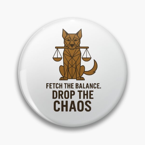 Item preview, Fetch the Balance, Drop the Chaos designed and sold by GeoWild Designs.