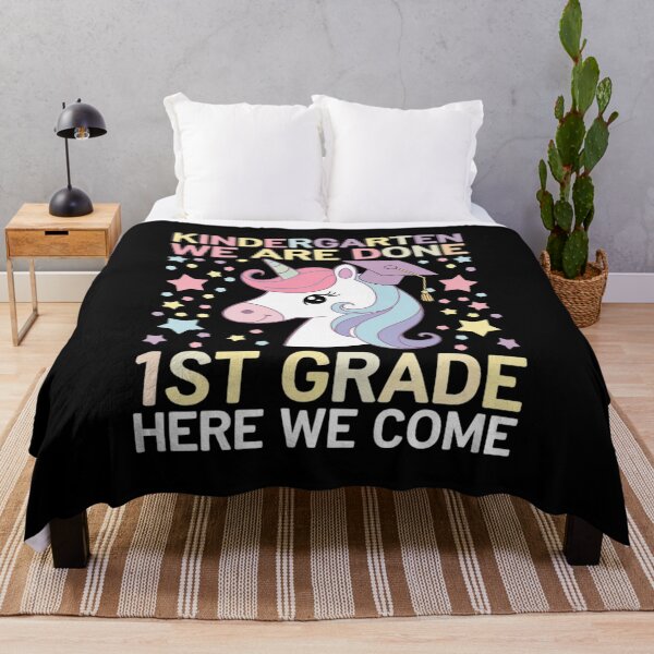 Item preview, Unicorn Kindergarten Graduation for Girls Done First Grade designed and sold by RsFilsingerArt.