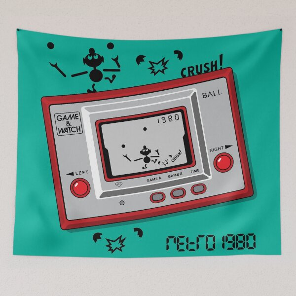 Item preview, Game Watch Ball Juggler 1980 Retro Game 1980 designed and sold by cookymunster.