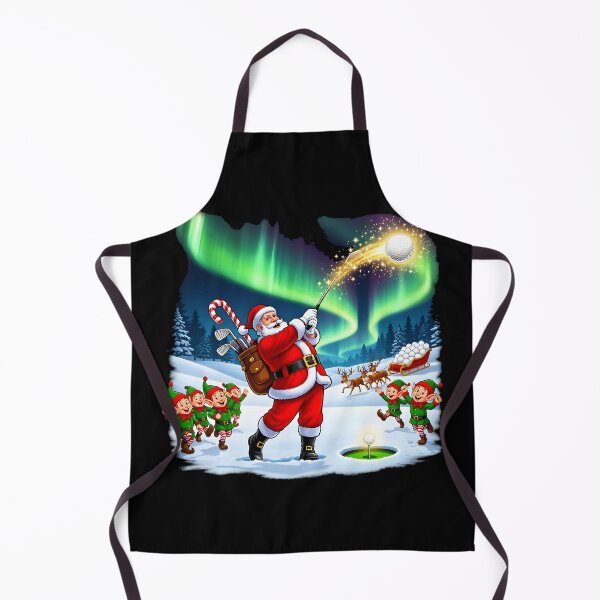 Item preview, Christmas Golf Santa’s Hole-in-One Celebration designed and sold by Uglyandcute.
