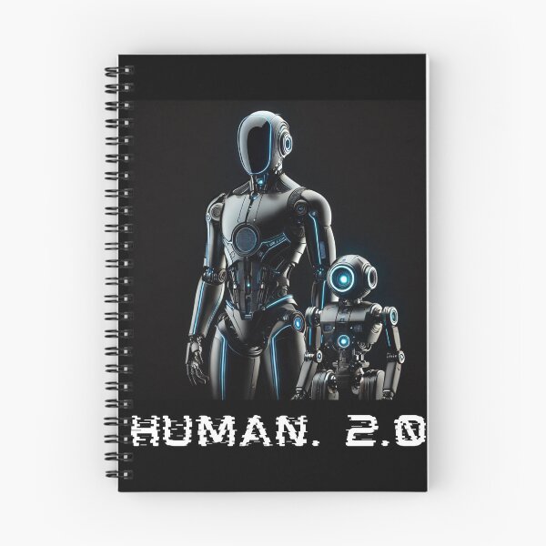 Item preview, humanoid robot art designed and sold by TEEJAMBOREE.