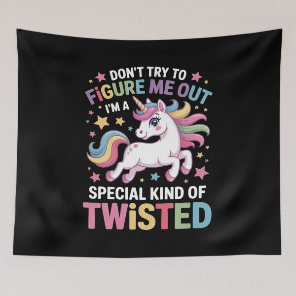 Item preview, Unicorn Lover Funny Don't Try to Figure Me Out I'm a Special designed and sold by RsFilsingerArt.
