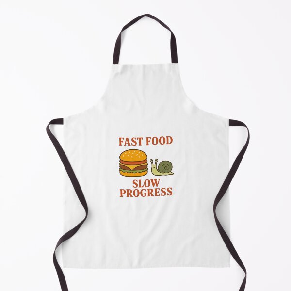 Item preview, Fast Food Slow Progress designed and sold by Motivive.