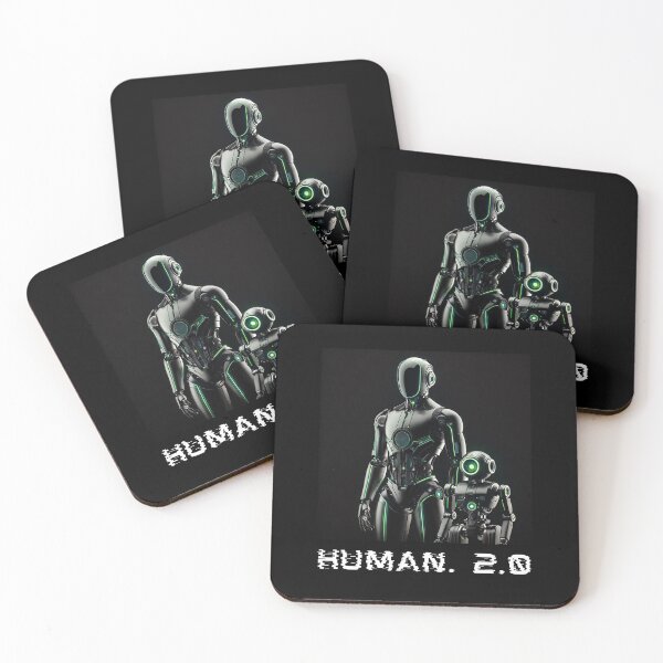 Item preview, humanoid robot art designed and sold by TEEJAMBOREE.