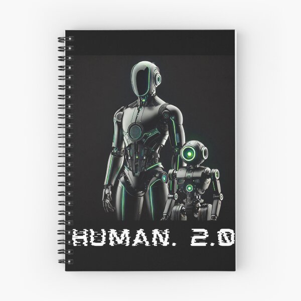 Item preview, humanoid robot art designed and sold by TEEJAMBOREE.