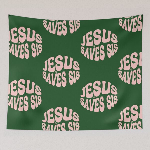Item preview, Jesus Saves sis designed and sold by Yuzik.