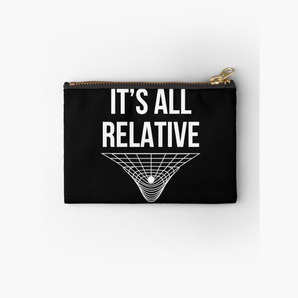 Item preview, Funny Physics T-Shirt | It's All Relative Minimalist Spacetime Art designed and sold by STEAM & DREAM.