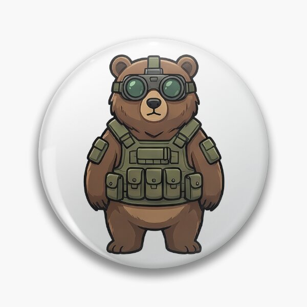 Item preview, Tactical Bear Operator Combat Goggles designed and sold by k3rstman1.