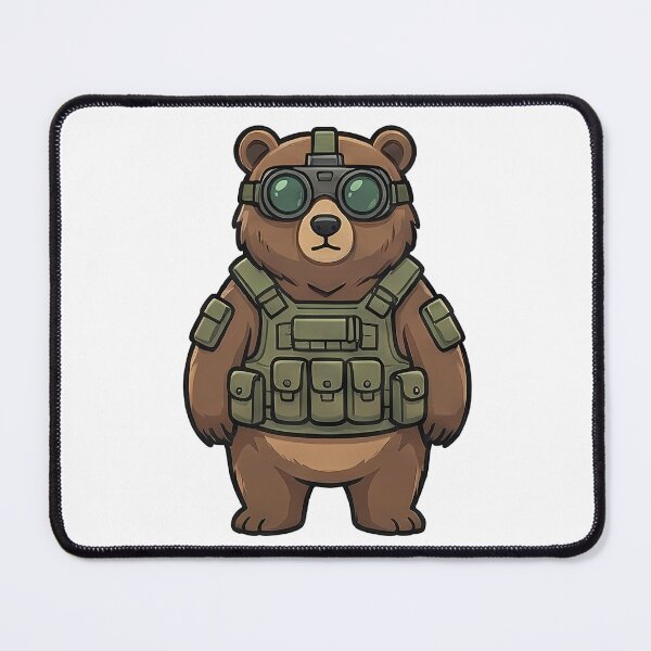 Item preview, Tactical Bear Operator Combat Goggles designed and sold by k3rstman1.
