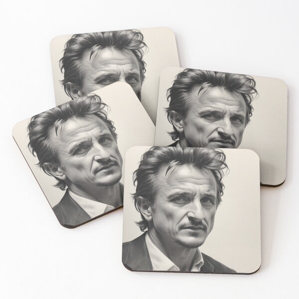 Artikelvorschau, Sean Penn entworfen und verkauft von WorldofCharcoal.