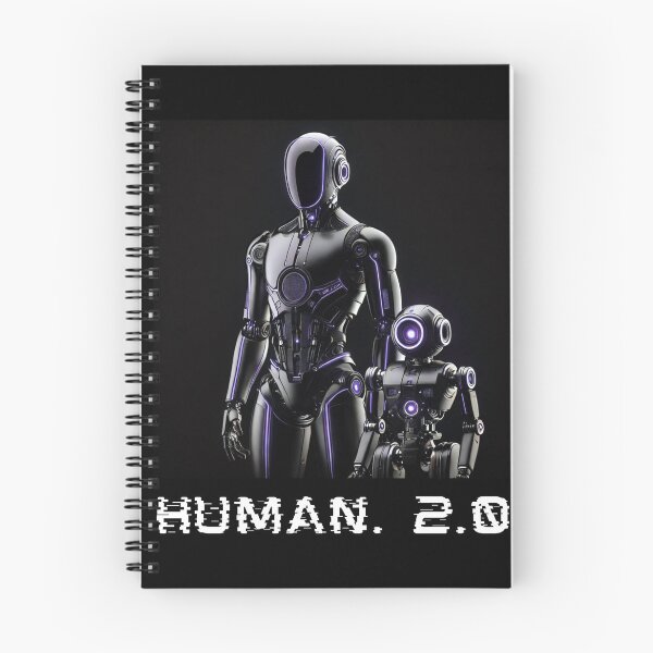Item preview, humanoid robot art designed and sold by TEEJAMBOREE.
