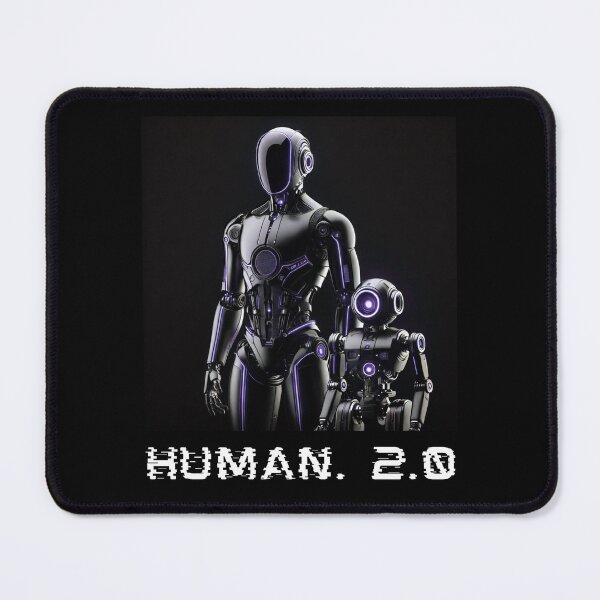 Item preview, humanoid robot art designed and sold by TEEJAMBOREE.