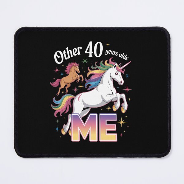 Item preview, Unicorn Personalized Other 40 Years Old Birthday designed and sold by RsFilsingerArt.