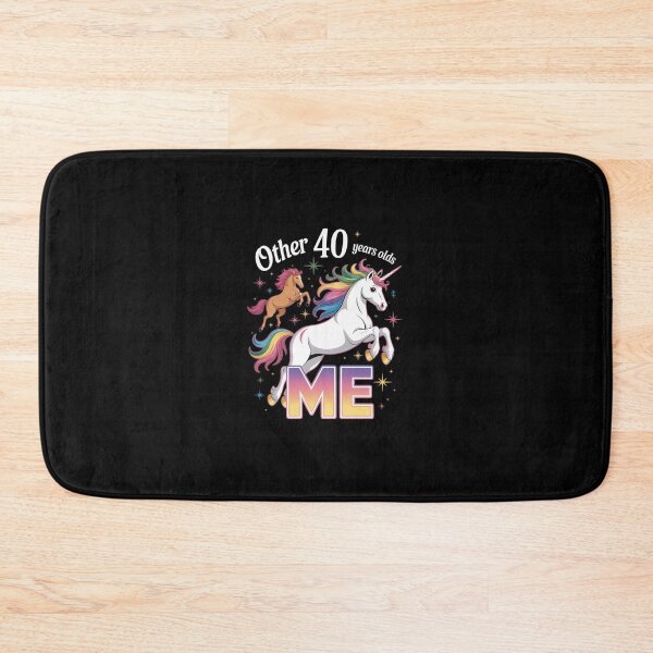 Item preview, Unicorn Personalized Other 40 Years Old Birthday designed and sold by RsFilsingerArt.