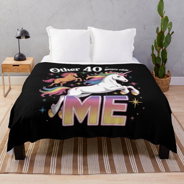 Item preview, Unicorn Personalized Other 40 Years Old Birthday designed and sold by RsFilsingerArt.