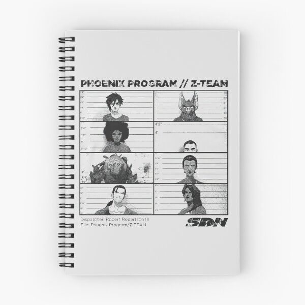 Item preview, Dispatch Z-Team Mugshot Fan Art designed and sold by VincentGoodLove.