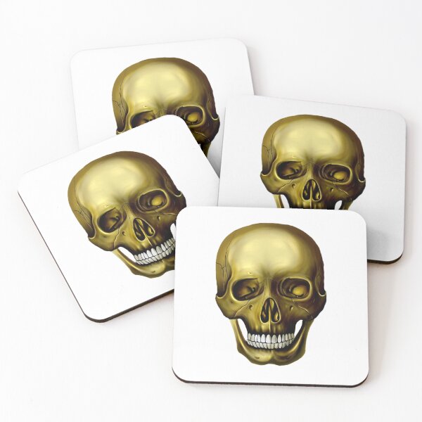 Item preview, Gold Skull Classic Image designed and sold by Abstract65.