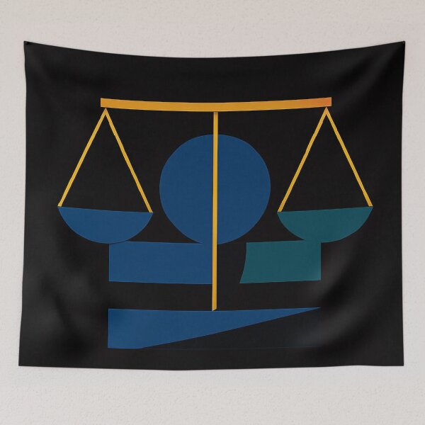 Item preview, Libra sign in perfect balance designed and sold by Sigtrix.