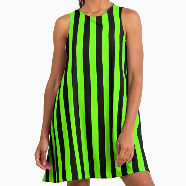 fashion vertical line dress April Dress Navy Vertical Stripe – london bridges clothing main image 0