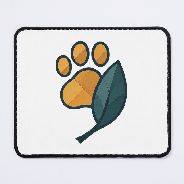 Item preview, Paw & Leaf – Harmony in Nature designed and sold by GeoWild Designs.