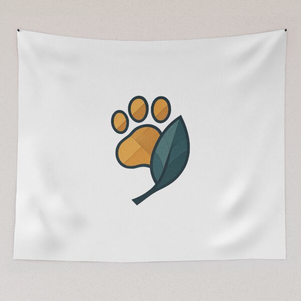 Item preview, Paw & Leaf – Harmony in Nature designed and sold by GeoWild Designs.