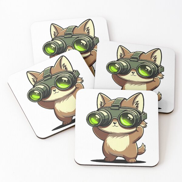 Item preview, Cute Fox Steampunk Goggles Adorable Animal designed and sold by k3rstman1.