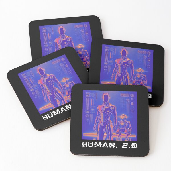 Item preview, humanoid robot art designed and sold by TEEJAMBOREE.