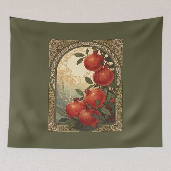 Item preview, Yalda Pomegranates Winter Solstice Symbolism designed and sold by taiche.