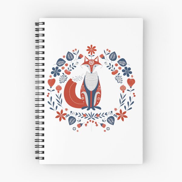 Item preview, Scandinavian folk art, Christmas Fox designed and sold by xiao xuans.