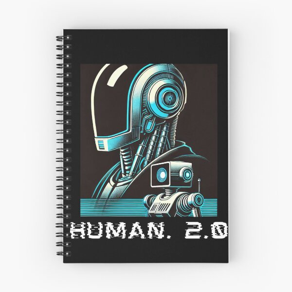 Item preview, humanoid robot art designed and sold by TEEJAMBOREE.