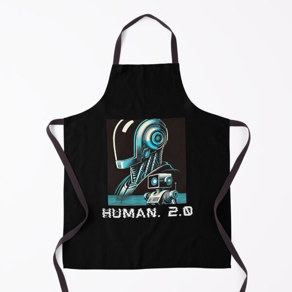 Item preview, humanoid robot art designed and sold by TEEJAMBOREE.